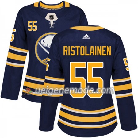 Dame Eishockey Buffalo Sabres Trikot Rasmus Ristolainen 55 Adidas 2017-2018 Marineblau Authentic